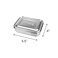 LunchBots Small Snack Packer Bento Box  Extra Small Divided Stainless Steel Snack Container  2 Compartments for Fruits Vegetables and Finger Foods  Dishwasher Safe  Stainless Lid