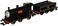 Bachmann Trains  THOMAS  FRIENDS DONALD ENGINE wMoving Eyes  HO Scale