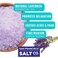 Sleep Lavender Bath Salts 10 lb Bulk Bag by San Francisco Salt Company