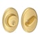 Schlage B60 N WKF 605 Deadbolt with Wakefield Trim Keyed 1 Side Highest Residential Security Bright Brass