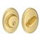 Schlage B60 N WKF 605 Deadbolt with Wakefield Trim Keyed 1 Side Highest Residential Security Bright Brass
