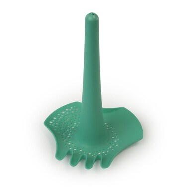 Quut Triplet All in One Rake Shovel and Sifter Beach Toy  Green