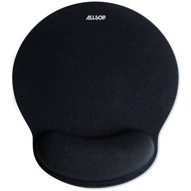 Allsop Mouse Pad Pro Memory Foam Mouse Pad  Black 30203