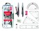 Maped Study Geometry 10 Piece Set  Advanced Student Kit  Precision Tools  Durable  Ergonomic Design  Enhances Creativity  Quality Materials