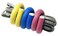 UT Wire 5 Inch Flexi Ties  YellowPinkBlue