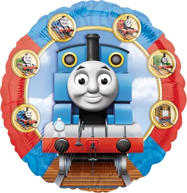 Anagram International Thomas and Friends Foil Balloon Pack 18 Multicolor
