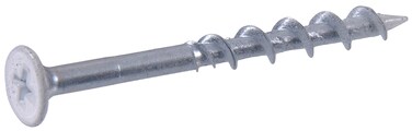 Hillman White Group 376250 WallDog Cabinet Mounting Screw 212Inch 212