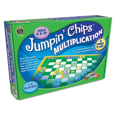 Teacher Created Resources Jumpin Chips Multiplication 7839