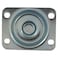 TPR Rubber Caster Wheel with Swiveling Top Plate w Brake  5Inch  350 lb Load Capacity  NonMarking for Hospitals Food Service  Other Institutional Applications