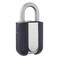 BRINKS  50mm Weather Resistant 4Dial Resettable Marine Combination Lock  Full Body Weather Resistant Cover with Boron Steel Shackle
