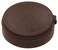 The Hillman Group 59053 Hinge Screw Cover 14Inch Brown 8Pack