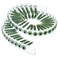 Senco 08T200W DuraSpin 8 x 2inch Cement Board Collated Screw 1000 Ct