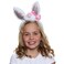 Girls Sequin Easter Bunny Ears and Bow Headband