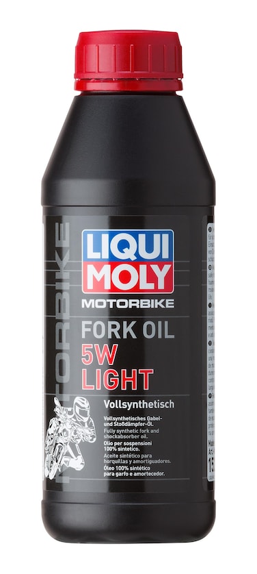 Liqui Moly Motorbike Fork Oil SAE 5W Light  500 ml  Motorcycle Fork Oil  SKU 1523