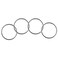 Fantasma Toys Linking Rings with DVD