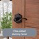 Baldwin Madrina Half Dummy Door Right Handed Lever NonTurning Door Handle for Closet French Door in Venetian Bronze