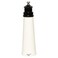 Fletchers Mill Lighthouse Pepper Mill WhiteBlack  9 Inch Adjustable Coarseness Fine to Coarse MADE IN USA