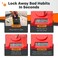Kitchen Safe Time Locking Container Medium Timed Lock Box for Cell Phones Snacks and Other Unwanted Temptations White Lid  55 White Base with Access Port