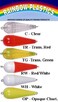 Colors of Rainbow TP5B Torpedo Bubble