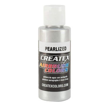 Createx Airbrush Paint Pearl Silver 2 oz