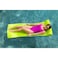 TRC Recreation Serenity 15 Thick Vinyl Coated Foam Swimming Pool Float Mat Adult Lounger with BuiltIn Roll Pillow Yellow