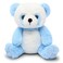 Fluffuns Panda Stuffed Animal  Stuffed Panda Bear Plush Toys  9 Inches 3Pack Black Blue  Gray