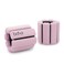 Bala Bangles  Set of 2 1lb Each  Adjustable Wearable Wrist  Ankle Weights  Yoga Dance Barre Pilates Cardio Aerobics Walking  Blush Pink