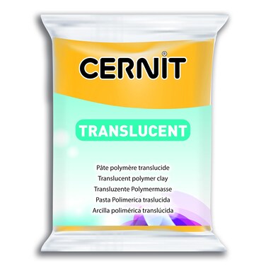 Cernit Transparant Clay 56g 7 x 55 x 15 cm Amber