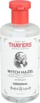 Thayers Witch Hazel with Aloe Vera Original Astringent 12 oz