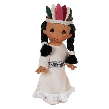 The Doll Maker Precious Moments Dolls Linda RickTen Little Indians 10 Little Indians7 inch Doll