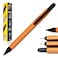 Monteverde USA 9in1 Tool Ballpoint Pen in Orange  Multifunctional Pen with Stylus Screwdrivers Level and Ruler  Exclusive Collection Ideal Gift for DIY Enthusiasts