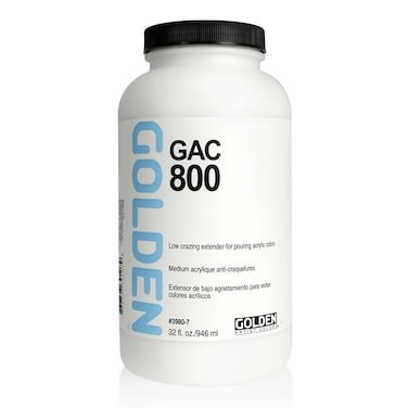 Golden Acryl Med 32 Oz Gac800 Acrylic White