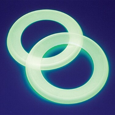 US Toy Glow Loop Flying Discs 43224