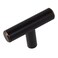 GlideRite Hardware 5002TORB10 2 inch Oil Rubbed Bronze Solid T bar Handle Knobs 10 Pack