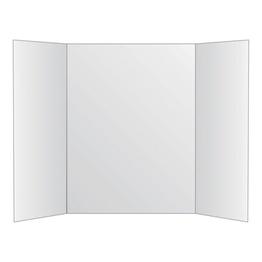 Royal Brites Two Cool Project Board 2 Cool Colors Corrugated Board 28x40 Inches White 12 Pack