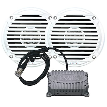 2Channel Bluetooth Amplifier and Pair of 5 Waterproof Speakers