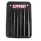 URREA Drift Punch Set  7Peice 332  34 Tip Size Extra Long Tapered Pin Punch Kit with Drop Forged Construction  Tool Roll for Storage  96ASteel