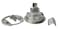 Amarine Made 2 Flush Pull Slam Latch Stainless Steel Round Pull Latch for RV Boat Deck Hatch 14 Door Cabinet Hardware A