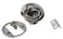 Amarine Made 2 Flush Pull Slam Latch Stainless Steel Round Pull Latch for RV Boat Deck Hatch 14 Door Cabinet Hardware A