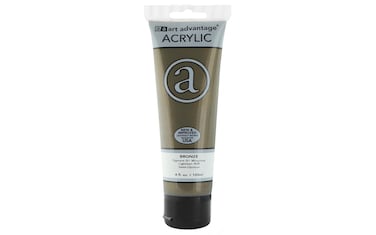 ART ADVANTAGE Bronze Acrylic Paint 4oz