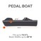 Classic Accessories Lunex RS1 Pedal Boat Cover Fits Pedal Boats 1125 L x 65 W