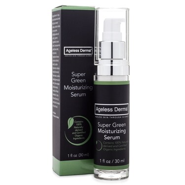 Ageless Derma Natural Face Moisturizer Serum by Dr Mostamand is an Anti Aging Non Toxic Facial Lotion for a Silky Smooth Skin