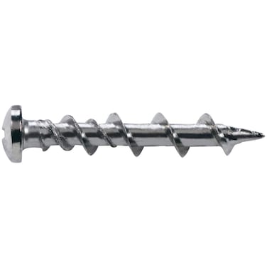The Hillman Group 42005 316Inch by 114Inch WallDog Pan Head Phillip Screw Chrome