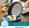 Rachael Ray Cucina Nonstick Cookware Pots and Pans Set 12 Piece Agave Blue
