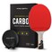PRO SPIN Carbon Ping Pong Paddles  Premium Table Tennis Rackets with Carbon Fiber  ProfessionalLevel 7Ply Blade Premium Rubber 20mm Sponge  Includes Rubber Protector Case
