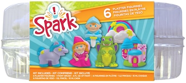 Colorbok YPI50047 You Paint It Plaster Kit Value Pack Enchanted