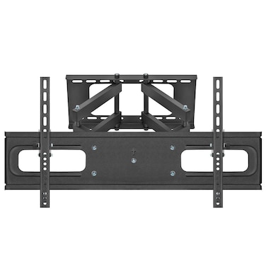 Cmple  Heavy Duty Full Motion Curved TV Wall Mount TV Bracket for 3770 inch TV up to 132lbs Adjustable Strong Full Motion TV Mount with Swivel Tilting Articulating Dual Arms VESA Max 800x400mm