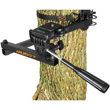 MUDDY Basic Durable Adjustable Lightweight Portable EasytoInstall Silent Hunting Outdoor Camera Arm Camera Head Adjust a Full 360 Degrees  Extension Arm Swings 180 Degrees