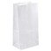 Duro 2 White Paper Bags 500 count  Bulk Disposable Paper Popcorn Bags Lunch Paper Bags Snacks and Cookie Bags Treat Bags White Crafting Bags  431 x 243 x 787 Inches