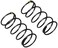 Vaterra Front Shock Spring Soft Yellow 2 TWH